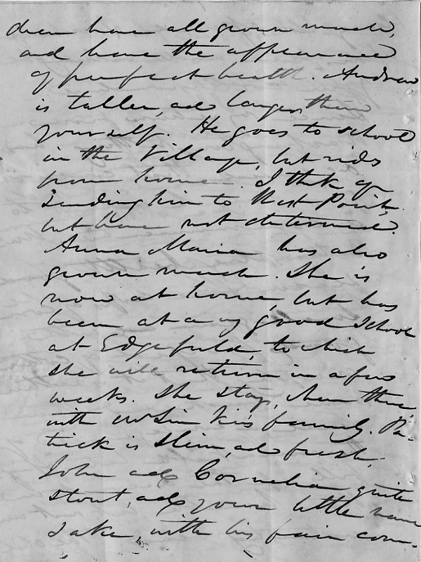 Calhoun to Lt. James Edward Colhoun, page 6