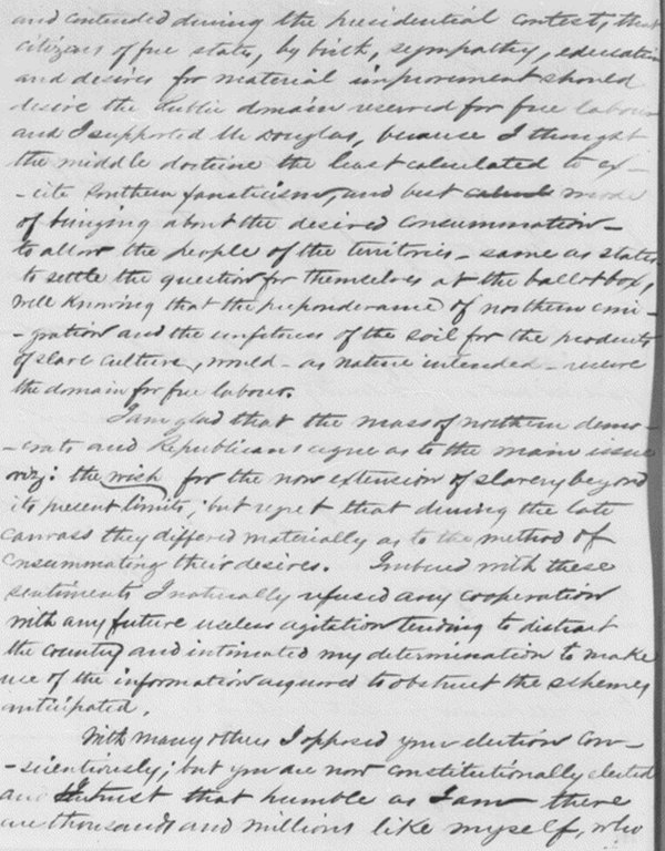 Hosea Letter Page 1