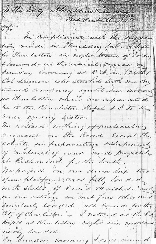 Hurlbut Letter Page 1