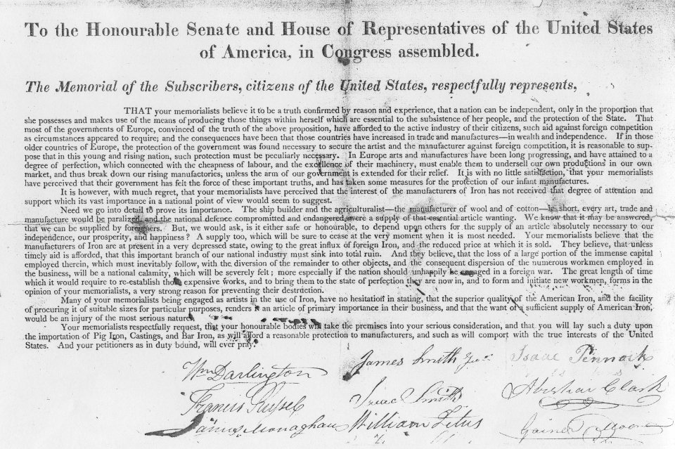Tallmadge Iron Petition