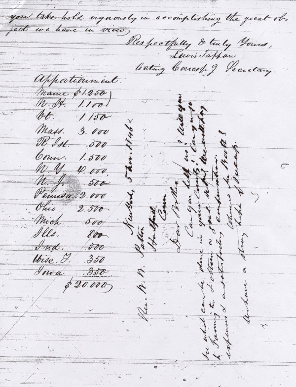 Tappan Circular Letter, page 3
